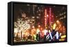 Christmas at Radio City Music Hall-Philippe Hugonnard-Framed Stretched Canvas