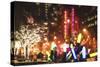 Christmas at Radio City Music Hall-Philippe Hugonnard-Stretched Canvas