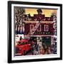 "Christmas at the Fire Station", December 16, 1950-Stevan Dohanos-Framed Giclee Print