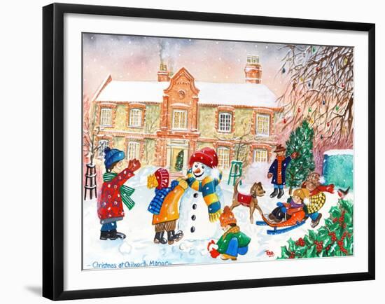 Christmas at The Manor-Tony Todd-Framed Giclee Print