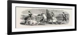 Christmas at the Theatres: Lyceum: Scene from The Golden Branch. 1848-null-Framed Giclee Print