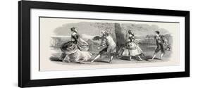 Christmas at the Theatres: Lyceum: Scene from The Golden Branch. 1848-null-Framed Giclee Print