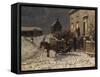 Christmas atmosphere, 1886-Christian Krohg-Framed Stretched Canvas