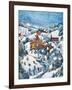 Christmas Barn-Bill Bell-Framed Giclee Print