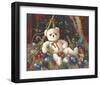 Christmas Bear-Janet Kruskamp-Framed Art Print