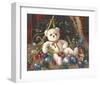 Christmas Bear-Janet Kruskamp-Framed Art Print