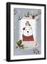 Christmas Bear-The Font Diva-Framed Giclee Print