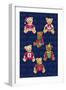 Christmas Bears-Kimura Designs-Framed Giclee Print