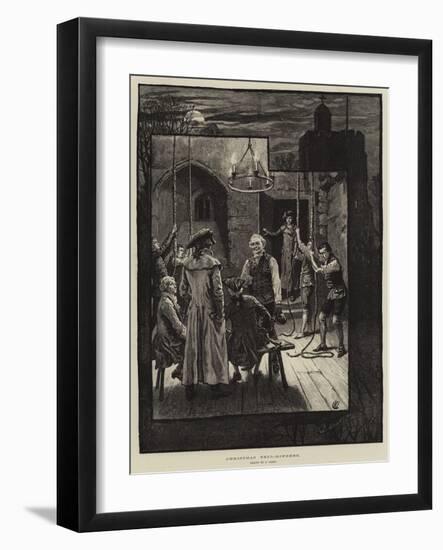 Christmas Bell-Ringers-Frank Dadd-Framed Giclee Print