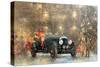 Christmas Bentley-Peter Miller-Stretched Canvas