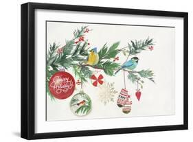 Christmas Birds II-PI Studio-Framed Art Print