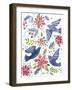 Christmas Birds-Irina Trzaskos Studio-Framed Giclee Print