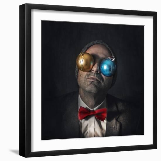 Christmas Blindness...-Marcos Gali-Framed Photographic Print