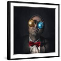 Christmas Blindness...-Marcos Gali-Framed Photographic Print