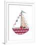 Christmas Boat-Effie Zafiropoulou-Framed Giclee Print