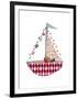 Christmas Boat-Effie Zafiropoulou-Framed Giclee Print