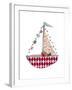 Christmas Boat-Effie Zafiropoulou-Framed Giclee Print