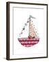 Christmas Boat-Effie Zafiropoulou-Framed Giclee Print