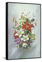 Christmas Bouquet-Albert Williams-Framed Stretched Canvas