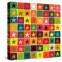 Christmas Boxed Stars-Sharon Turner-Stretched Canvas