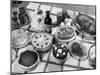 Christmas Buffet Spread-null-Mounted Photographic Print
