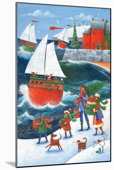 Christmas by the Sea-Peter Adderley-Mounted Art Print