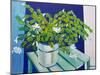 Christmas Cactus, 2000-Joan Thewsey-Mounted Giclee Print