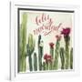 Christmas Cactus I-null-Framed Premium Giclee Print