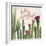 Christmas Cactus I-null-Framed Art Print