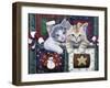 Christmas Calendar Kittens-Jenny Newland-Framed Giclee Print