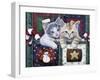 Christmas Calendar Kittens-Jenny Newland-Framed Giclee Print
