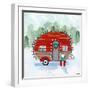 Christmas Camper-Jenny Westenhofer-Framed Art Print