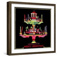 "Christmas Candelabra,"December 1, 1932-Edward O. Kraske-Framed Giclee Print