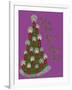 Christmas Candle Tree-Cyndi Lou-Framed Giclee Print