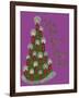 Christmas Candle Tree-Cyndi Lou-Framed Giclee Print