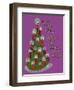 Christmas Candle Tree-Cyndi Lou-Framed Giclee Print