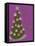 Christmas Candle Tree-Cyndi Lou-Framed Stretched Canvas