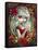 Christmas Candle-Jasmine Becket-Griffith-Framed Stretched Canvas