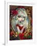 Christmas Candle-Jasmine Becket-Griffith-Framed Art Print