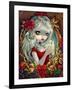 Christmas Candle-Jasmine Becket-Griffith-Framed Art Print