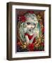 Christmas Candle-Jasmine Becket-Griffith-Framed Art Print