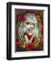 Christmas Candle-Jasmine Becket-Griffith-Framed Art Print