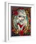 Christmas Candle-Jasmine Becket-Griffith-Framed Art Print