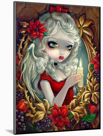 Christmas Candle-Jasmine Becket-Griffith-Mounted Art Print