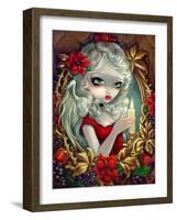 Christmas Candle-Jasmine Becket-Griffith-Framed Art Print