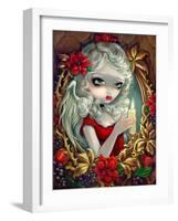 Christmas Candle-Jasmine Becket-Griffith-Framed Art Print