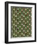 Christmas Candles Repeat Green-Cyndi Lou-Framed Giclee Print