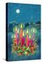 Christmas Candles-Stanley Cooke-Stretched Canvas