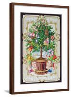 Christmas Card, C.1900-null-Framed Giclee Print