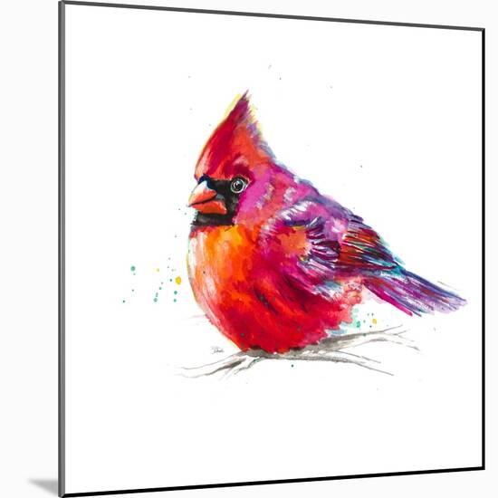 Christmas Cardinal I-Patricia Pinto-Mounted Art Print